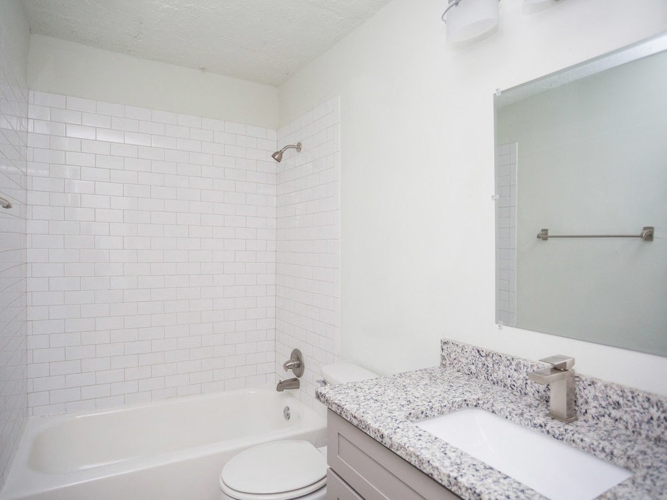Bathroom interior at Gardens at Camp Creek, Atlanta, Georgia