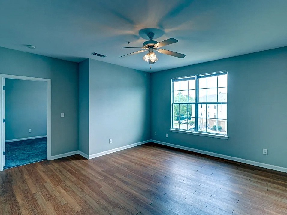 Wooden flooring at Independence Place, Georgia