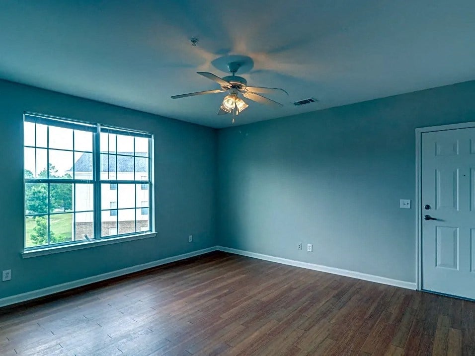 Wooden floors at Independence Place, Hinesville