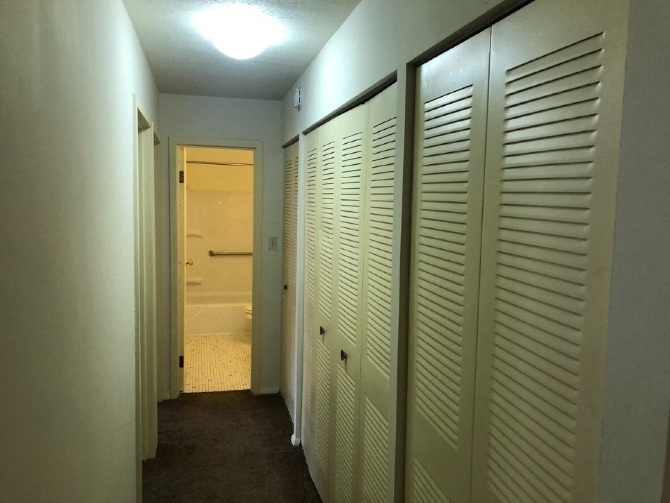 Hallway closets at Lakeview Estates in Parkersburg, WV 26104
