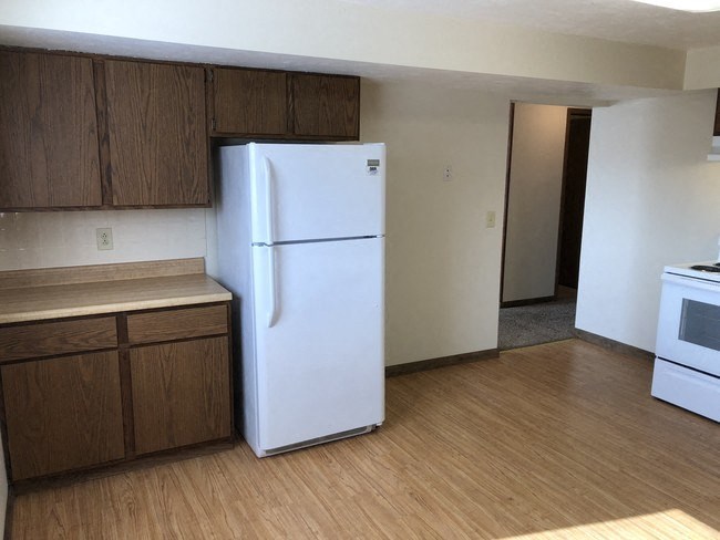 Appliances in the kitchen at Dutch Hills Terrace Apartments, Parkersburg, WV, 26104