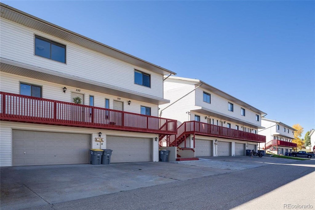 backside of two story building