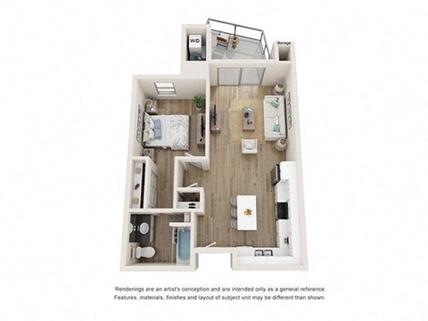 1 bedroom 1 bath at Cortona Point Apartments Goleta, CA 93117