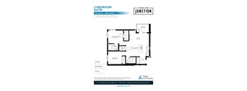 Kingsland Junction Gray: 2-Bedroom / 2-Bathroom