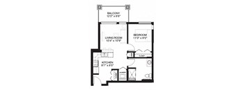 the floor plan of unit c2