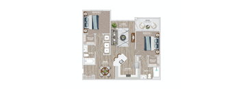 South and 20's B2a floor plan