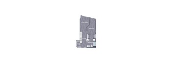 A diagram of a house layout with labeled rooms.