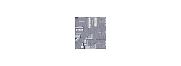 A diagram of a house layout with labeled rooms.