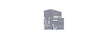 A diagram of a house layout with labeled rooms.