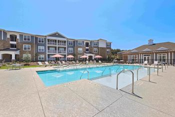 our apartments showcase an unique swimming pool