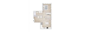 a floor plan of a house with a wooden floor