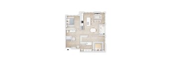 a floor plan of a house with