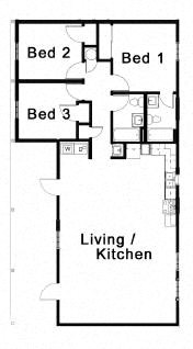 201 W Esperanza Ave. Studio-3 Beds Apartment, Affordable for Rent - Photo Gallery 15