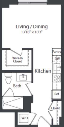 41 L St SE Studio-3 Beds Apartment for Rent - Photo Gallery 15