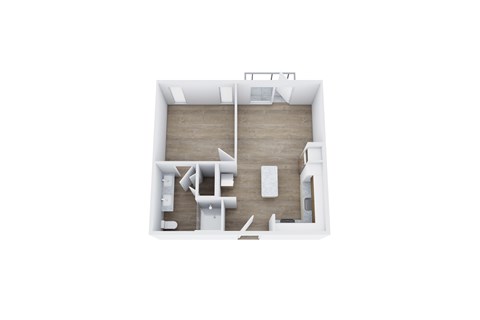 A4 Floor Plan at Placemakr Downtown Austin, Texas