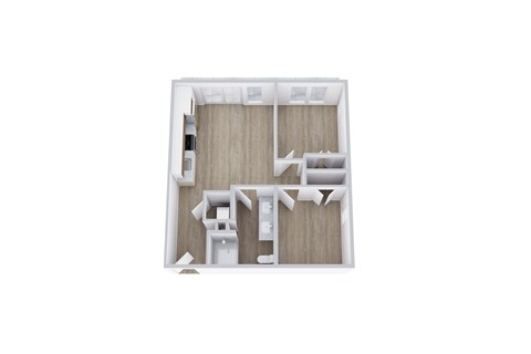 B1 Floor Plan at Placemakr Downtown Austin, Austin, TX