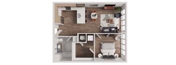 B1 Floorplan at Anthem House, Alabama, 35806