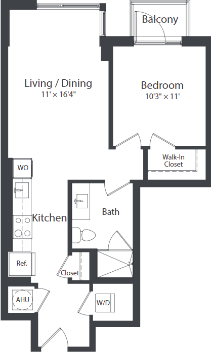 41 L St SE Studio-3 Beds Apartment for Rent - Photo Gallery 21