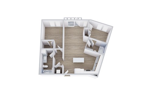 B4 Floor Plan at Placemakr Downtown Austin, Austin