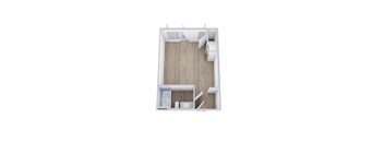 E2 Floor Plan at Placemakr Downtown Austin, Austin, TX 78701