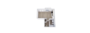 E3 Floor Plan at Placemakr Downtown Austin, Austin, 78701