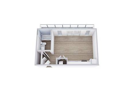 E5 Floor Plan at Placemakr Downtown Austin, Austin