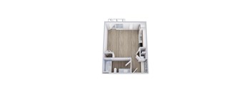 E6 Floor Plan at Placemakr Downtown Austin, Texas
