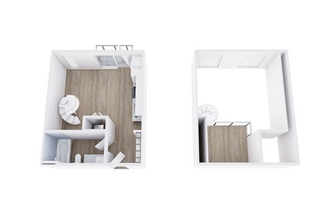 E6M Floor Plan at Placemakr Downtown Austin, Texas, 78701