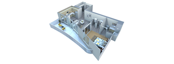 Jr 1 Bed — Large Downtown City Balcony