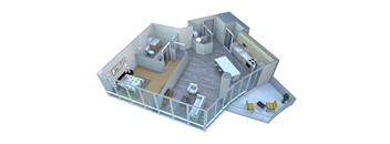 1 Bed | 1 Bath — Downtown City Balcony