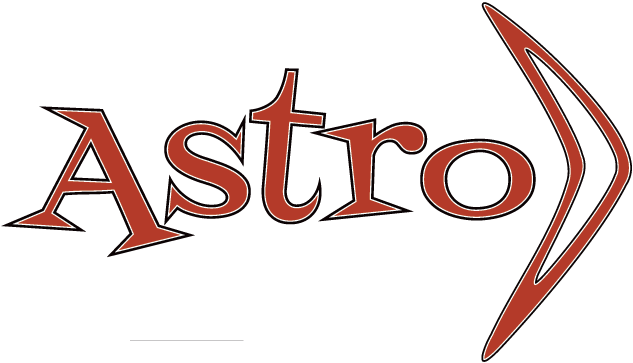 The image features the word "Astro" in red with a stylized arrow pointing to the right.