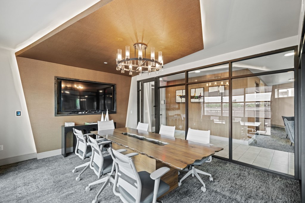 Conference Room at Placemakr Downtown Austin, Austin Texas