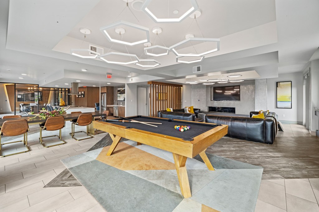 Billiards Table at Placemakr Downtown Austin, Austin, 78701