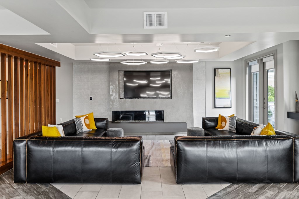 Community lounge at Placemakr Downtown Austin, Texas, 78701