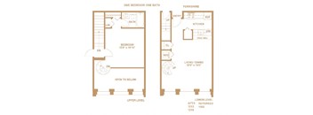 1 bed 1 bath C at The Pennsylvanian Apartments, Pennsylvania, 15222