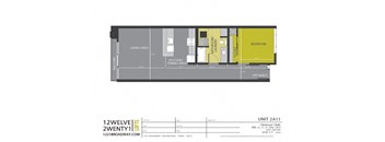 a floor plan of a tiny house