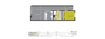 a floor plan of a tiny house
