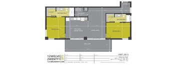 a floor plan of a tiny house