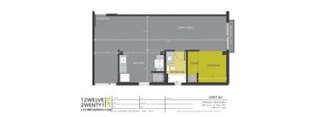 a floor plan of a tiny house
