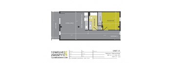 a floor plan of a tiny house