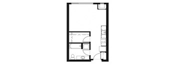 Studio at Astro, Washington  , 98109