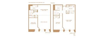 2 bed 2 bath at The Pennsylvanian Apartments, Pittsburgh, 15222