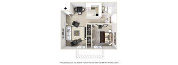 1 Bedroom 1 Bathroom