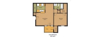 1 Bedroom 1 Bathroom