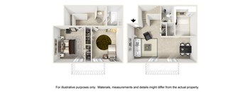 2 Bedroom 1.5 Bathroom