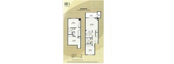 3 Bedroom 2 Bathroom Townhouse