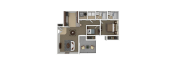 2 Bedrooms 2 Bathrooms