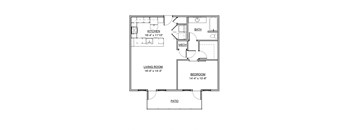 a floor plan of a house