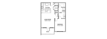 a floor plan of a house
