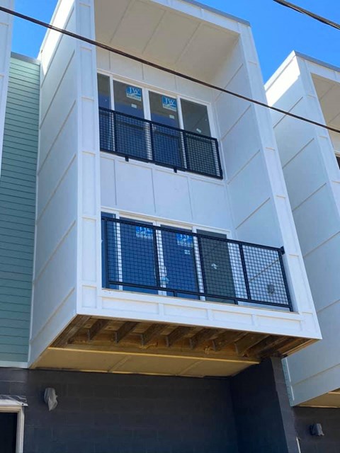 the building in which the apartment is located